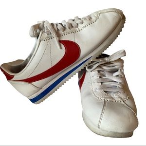 Nike Cortez red and blue